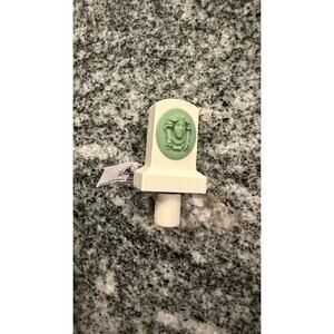 Disney Parks Haunted Mansion Tombstone Straw Topper - NEW